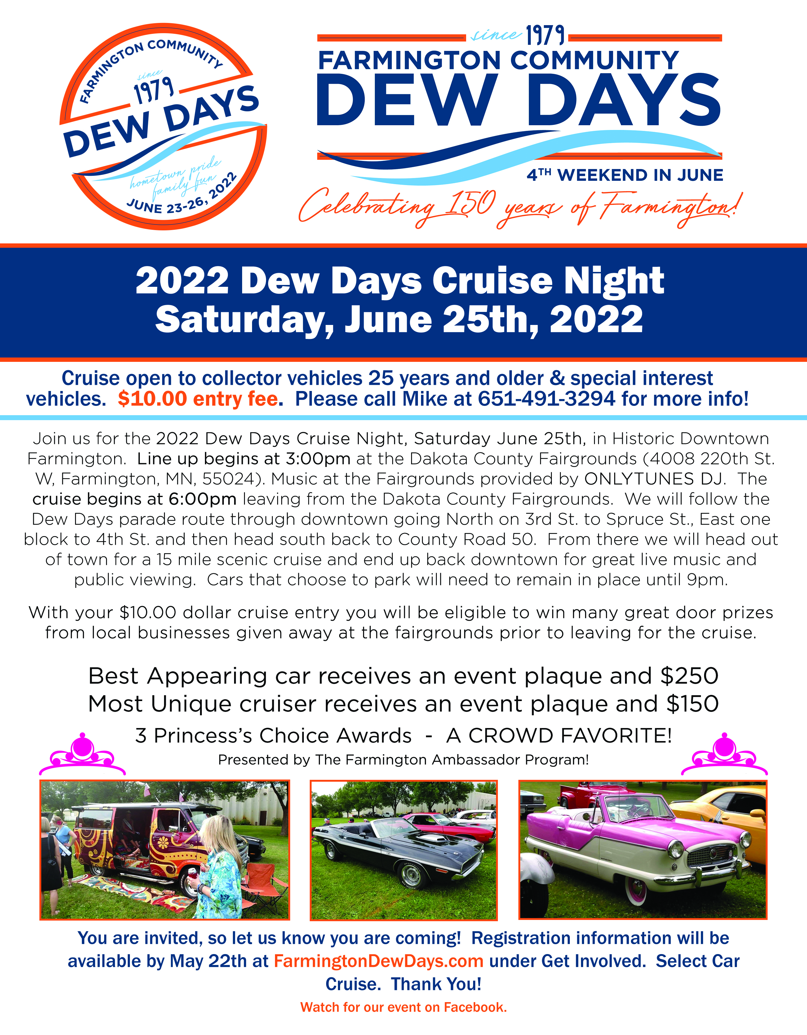 Car Cruise and Show Flyer